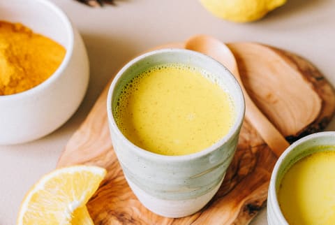 Turmeric, Ginger, and Lemon Tonic