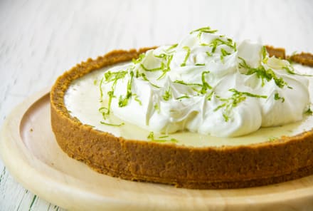 You'd Be Shocked This No-Bake Key Lime Pie Is Hiding A Secret Healthy Ingredient