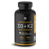 bottle of Sports Research plant-based D3 K2 supplement